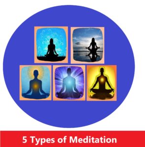 5 types of meditation